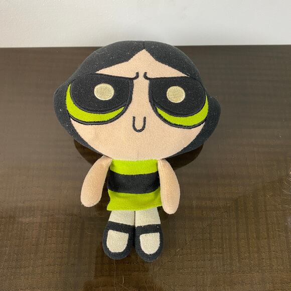 Vintage Power Puff Girls Buttercup Plush 6" Doll Toy Cartoon Network - Picture 2 of 4